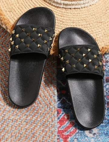 Slapi SHEIN, negru, 37
