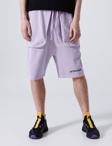 Pantaloni scurti CROPP, mov, L