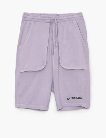 Pantaloni scurti CROPP, mov, L Mov
