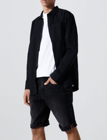 Pantaloni scurti CROPP, negru, 36