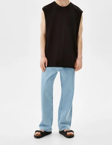 Maiou Bershka, negru, S Negru