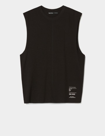 Maiou Bershka, negru, S