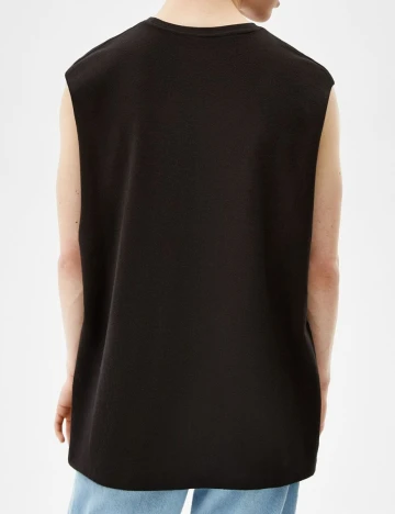 Maiou Bershka, negru, S Negru