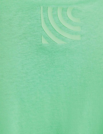 Tricou Bershka, verde, XL