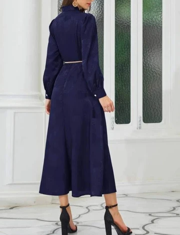 Rochie medie SHEIN, bleumarin, S Albastru