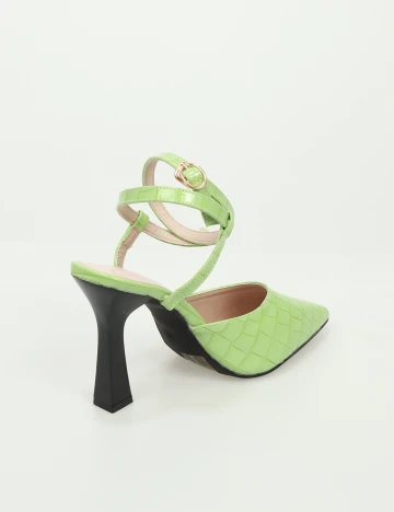 Pantofi SHEIN, verde, 39 Verde