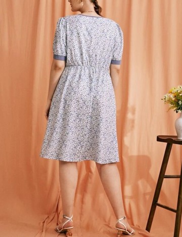 Rochie Scurta SHEIN CURVE, floral, 0 XL