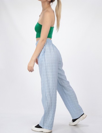 Pantaloni Vila, bleu, 38