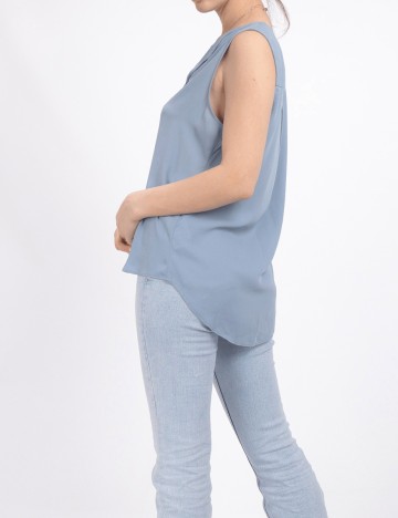 Bluza Vila, bleu, S