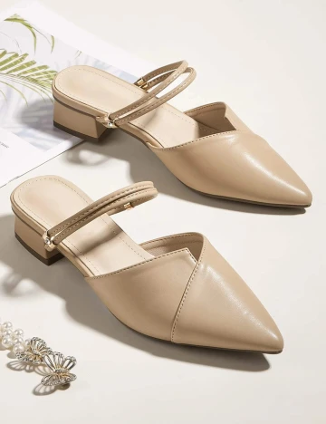 Pantofi SHEIN, crem, 39