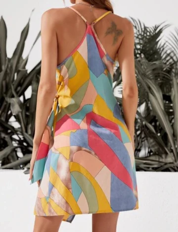 Rochie scurta Luukse, mix culori, S