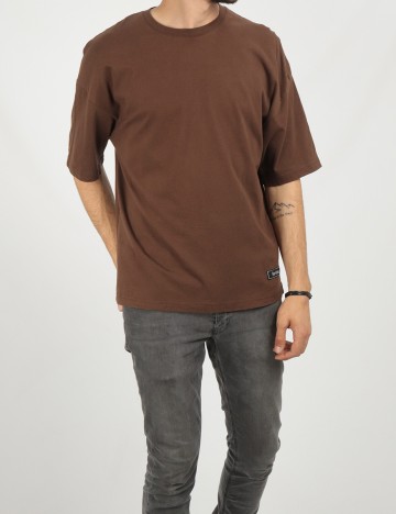 Tricou Bershka, maro, M