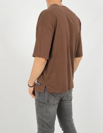 Tricou Bershka, maro, M Maro