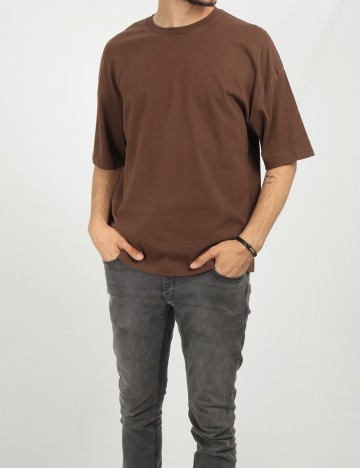 Tricou Bershka, maro, M