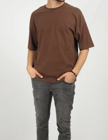 Tricou Bershka, maro, M Maro