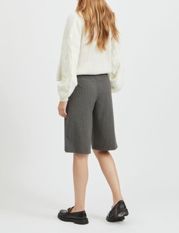 Pantaloni Scurti Vila, gri inchis, 40
