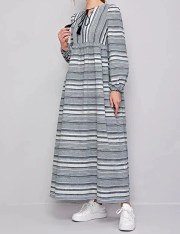 Rochie lunga SHEIN, gri, S