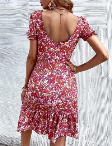 Rochie scurta SHEIN, roz, L