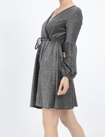 Rochie scurta SHEIN, gri, S