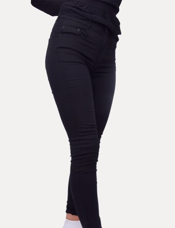 Pantaloni Pull&Bear, negru, 34