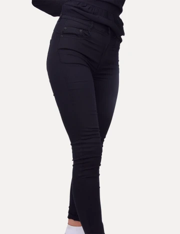 Pantaloni Pull&Bear, negru, 34