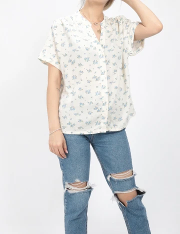 Camasa Only, ecru, M Alb