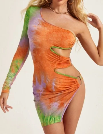 Rochie scurta SHEIN, mix culori, M