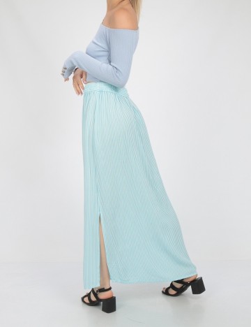 Fusta Vero Moda, albastru, M
