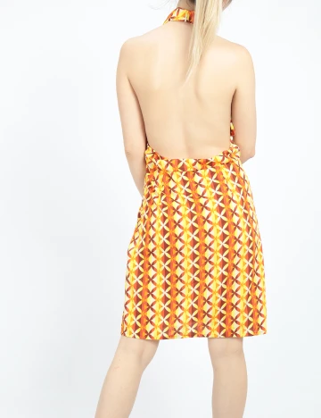 Rochie Scurta Noisy May, portocaliu, M