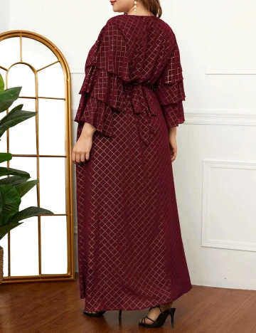 Rochie lunga SHEIN CURVE, visiniu, 3XL
