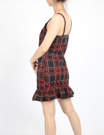 Rochie scurta Wednesday sgirl, mix culori