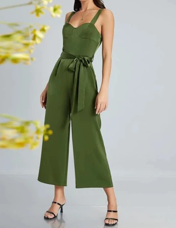 Salopeta SHEIN, verde, S