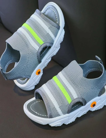 Sandale Shein Kids, gri, 22