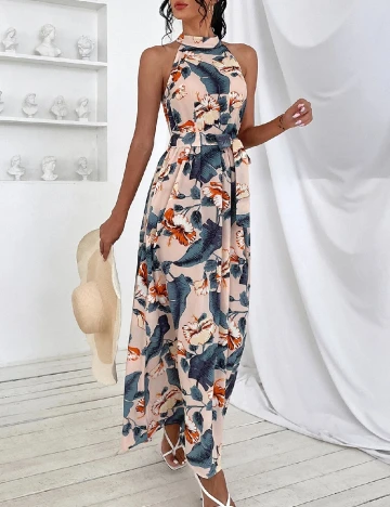 Rochie lunga SHEIN, roz