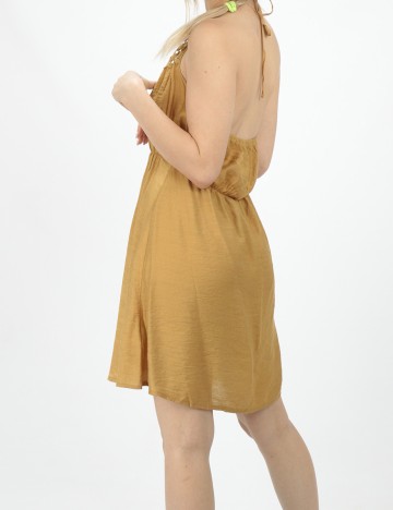 Rochie Scurta SHEIN, maro, M