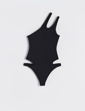 Costum de baie Reserved, negru, M