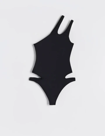 Costum de baie Reserved, negru, M Negru