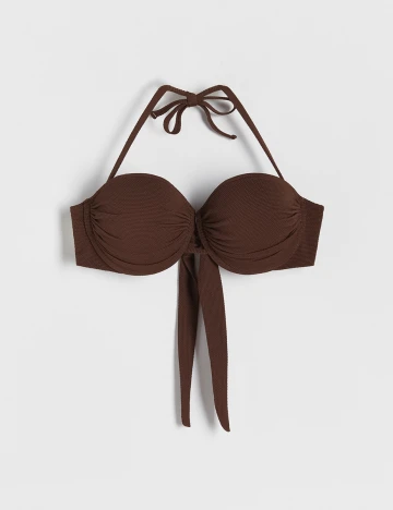 Sutien de baie Reserved, maro