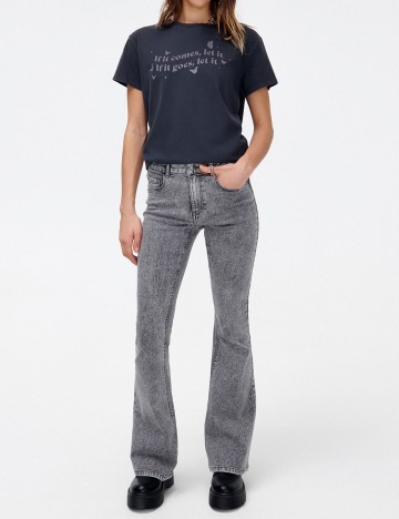 Tricou CROPP, gri, L