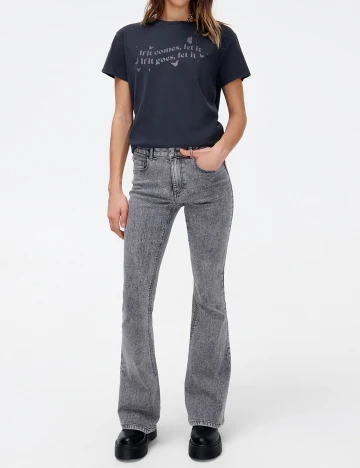 Tricou CROPP, gri, L