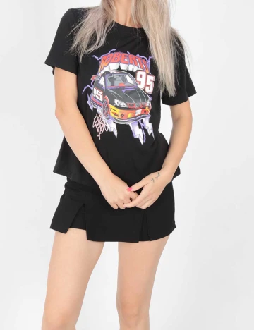 Tricou SHEIN, negru, M