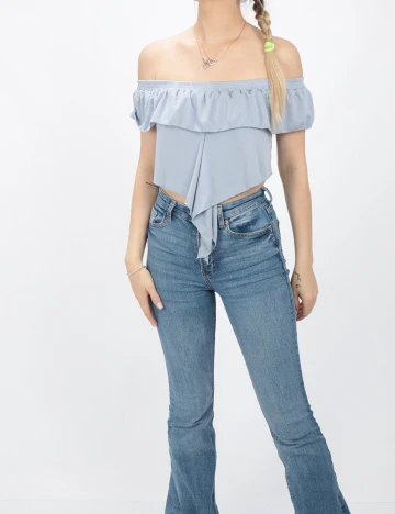 Top SHEIN, albastru, XS
