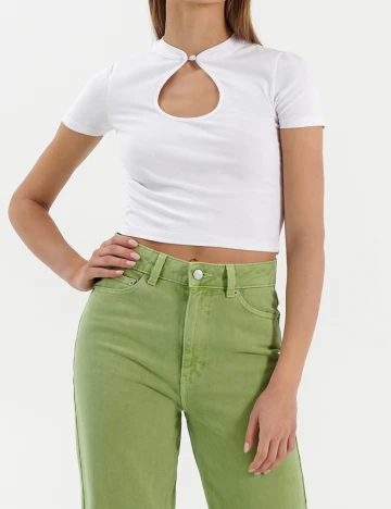 Top House Brand, alb, XS