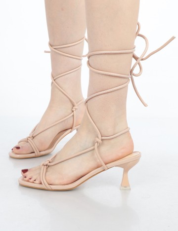 Sandale SHEIN, crem, 38