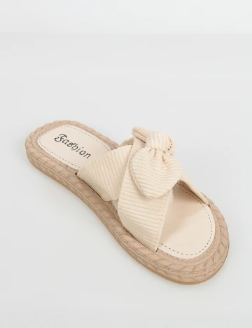 Slapi SHEIN, crem, 38