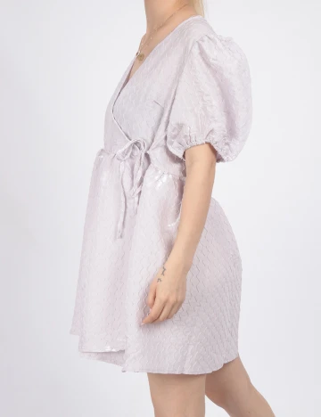 Rochie scurta Vila, gri, 36