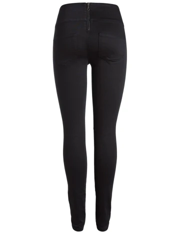Blugi Pieces, negru, XXS/XS
