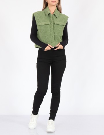 
						Blugi Pieces, negru, XXS/XS