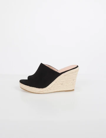 Saboti SHEIN, negru, 37