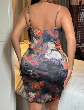 Rochie scurta SHEIN, mix culori, S Mix culori